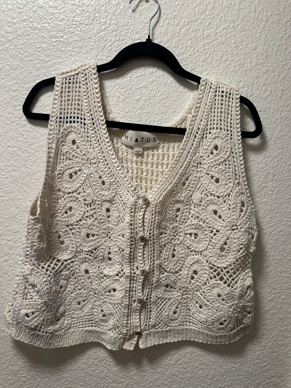 Hiatus Womens Knitted Vest Size Extra Large